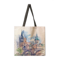 Thumbnail for Oil painting construction tote