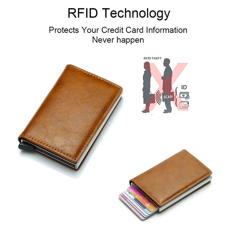Carbonfiber rfid card holder