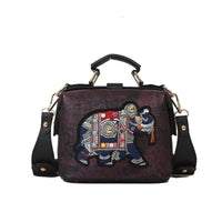 Thumbnail for Vintage Embroidery Elephant Bag